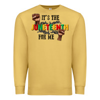 Antique Gold its the juneteenth for me Premium Sweatshirt - CowGirlArtShop