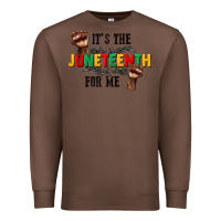Chestnut its the juneteenth for me Premium Sweatshirt - CowGirlArtShop