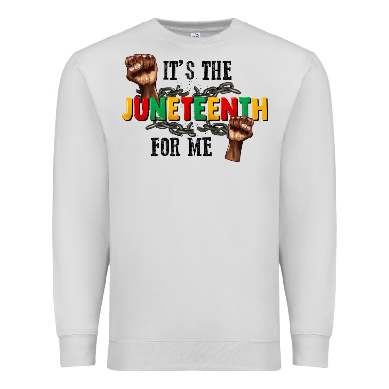 Its The Juneteenth For Me Premium Sweatshirt by CowGirlArtShop | Teevron