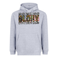 Heather Grey its the guts and its the glory a hundred stripes Heavyweight Hoodie - CowGirlArtShop