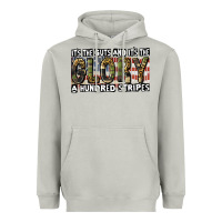 Its The Guts And Its The Glory A Hundred Stripes Heavyweight Hoodie | Teevron