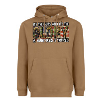 Toasted Coconut its the guts and its the glory a hundred stripes Heavyweight Hoodie - CowGirlArtShop