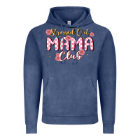 Stressed Out Mama Club Vintage Hoodie | Teevron