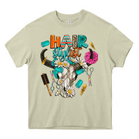 Mossy bullskull hairstlist Heavy Core Tee - AdoDesignShop