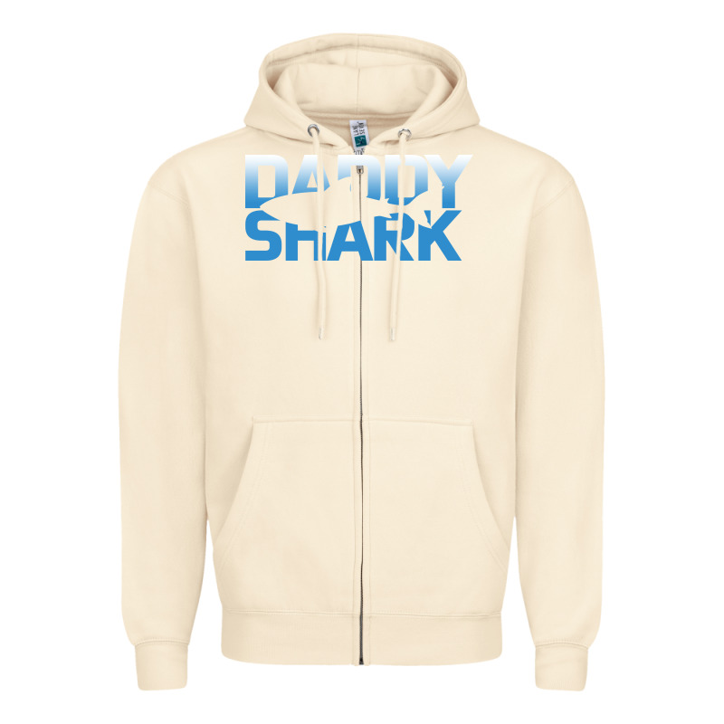 Daddy Shark Zipper Hoodie by Bettercallsaul | Teevron