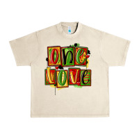 Sandshell one love juneteenth Urban Heavy Tee - MaliasSmallBusiness
