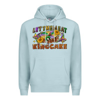 Blue Mist let them eat king cake Premium Hoodie - CowGirlArtShop