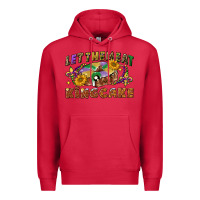 Cardinal let them eat king cake Premium Hoodie - CowGirlArtShop