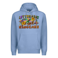 Colony Blue let them eat king cake Premium Hoodie - CowGirlArtShop