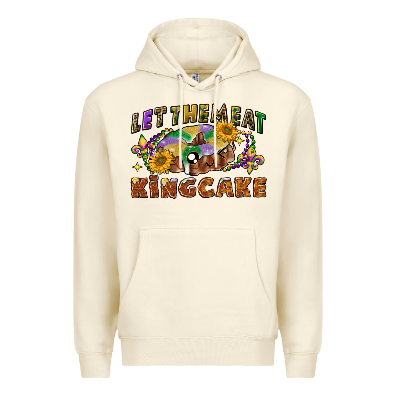 Let Them Eat King Cake Premium Hoodie by CowGirlArtShop | Teevron