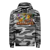 Slate Camo let them eat king cake Premium Hoodie - CowGirlArtShop