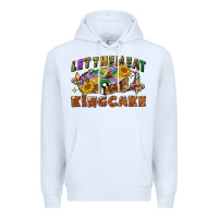 White let them eat king cake Premium Hoodie - CowGirlArtShop