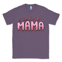 Lavender one loved mama Classic Tee - MaliasSmallBusiness