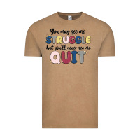 Vintage Coffee you may see me struggle Vintage Tee - MaliasSmallBusiness