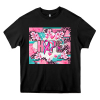 Black hope breast cancer Heavy Core Tee - AdoDesignShop