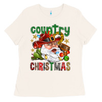 Bone Country Christmas Ladies Tee - BundleAndBundleShop