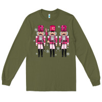 Army Green Pink nutcrackers Long Sleeve Tee - MaliasSmallBusiness