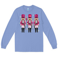 Colony Blue Pink nutcrackers Long Sleeve Tee - MaliasSmallBusiness