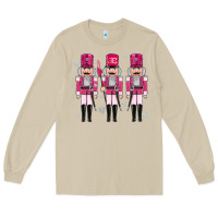 Mushroom Pink nutcrackers Long Sleeve Tee - MaliasSmallBusiness