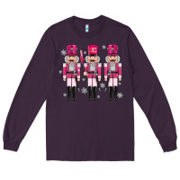 Plum Pink nutcrackers Long Sleeve Tee - MaliasSmallBusiness