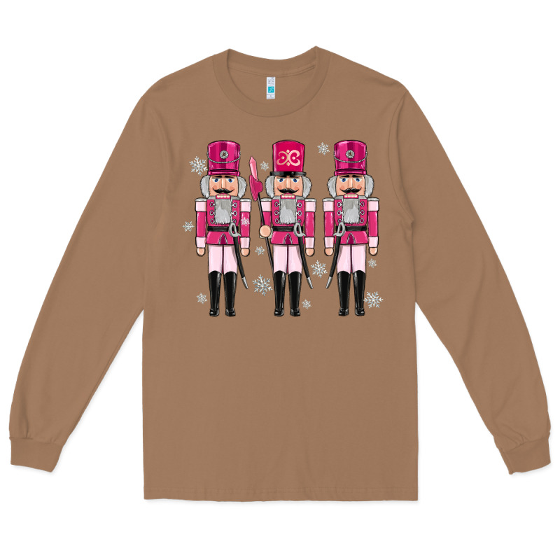 Pink Nutcrackers Long Sleeve Tee by MaliasSmallBusiness | Teevron