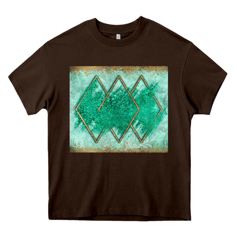 Green Glitter Heavy Core Tee by JahusDesignShop | Teevron