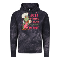 Cloud Black waiting for my sourdough to rise Vintage Hoodie - MaliasSmallBusiness