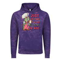Cloud Purple waiting for my sourdough to rise Vintage Hoodie - MaliasSmallBusiness