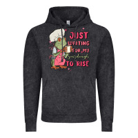 Vintage Black waiting for my sourdough to rise Vintage Hoodie - MaliasSmallBusiness