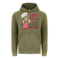 Vintage Olive waiting for my sourdough to rise Vintage Hoodie - MaliasSmallBusiness