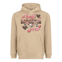 Mushroom best daughter ever mother's day Heavyweight Hoodie - CowGirlArtShop