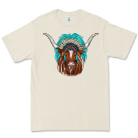 Bone texas longhorn indian headdress Premium Tee - JahusDesignShop