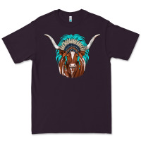 Plum texas longhorn indian headdress Premium Tee - JahusDesignShop