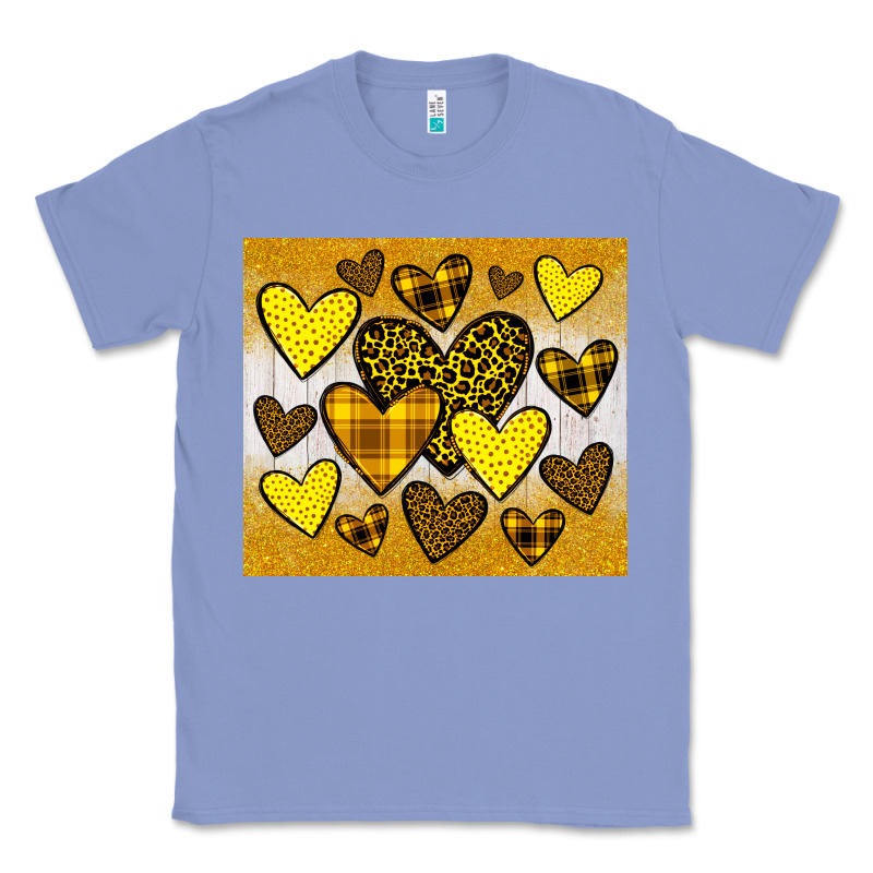 Yellow Hearts Classic Tee by JahusDesignShop | Teevron