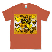 Copper yellow hearts Classic Tee - JahusDesignShop