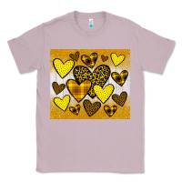 Lilac yellow hearts Classic Tee - JahusDesignShop
