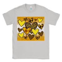 Moon Dust yellow hearts Classic Tee - JahusDesignShop
