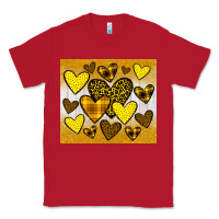 Red yellow hearts Classic Tee - JahusDesignShop