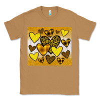 Toasted Coconut yellow hearts Classic Tee - JahusDesignShop