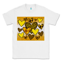 White yellow hearts Classic Tee - JahusDesignShop