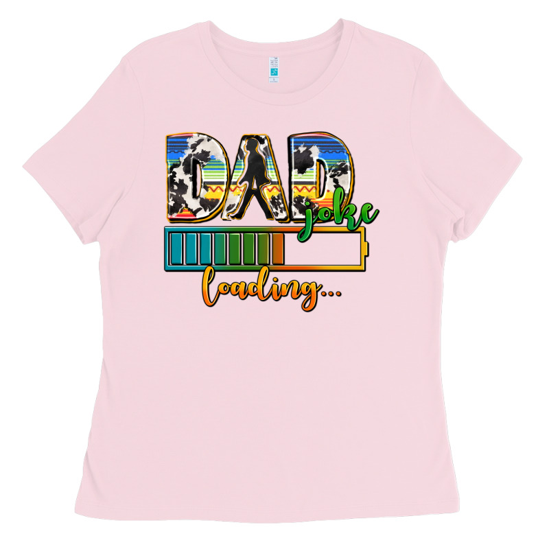 Dad Joke Loading Ladies Tee by AdoDesignShop | Teevron