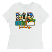 White dad joke loading Ladies Tee - AdoDesignShop