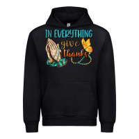 Black İn Everything Give Thanks Urban Hoodie - BundleAndBundleShop