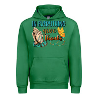 Emerald İn Everything Give Thanks Urban Hoodie - BundleAndBundleShop