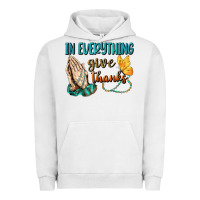 Pigment Lunar Rock İn Everything Give Thanks Urban Hoodie - BundleAndBundleShop