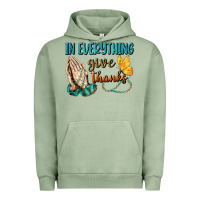 İn Everything Give Thanks Urban Hoodie | Teevron