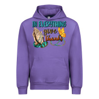Tulip İn Everything Give Thanks Urban Hoodie - BundleAndBundleShop