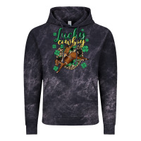 Cloud Black lucky cowboy Vintage Hoodie - MaliasSmallBusiness