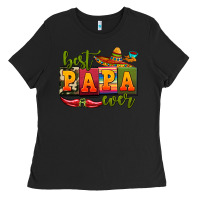 Black best papa ever Ladies Tee - AdoDesignShop