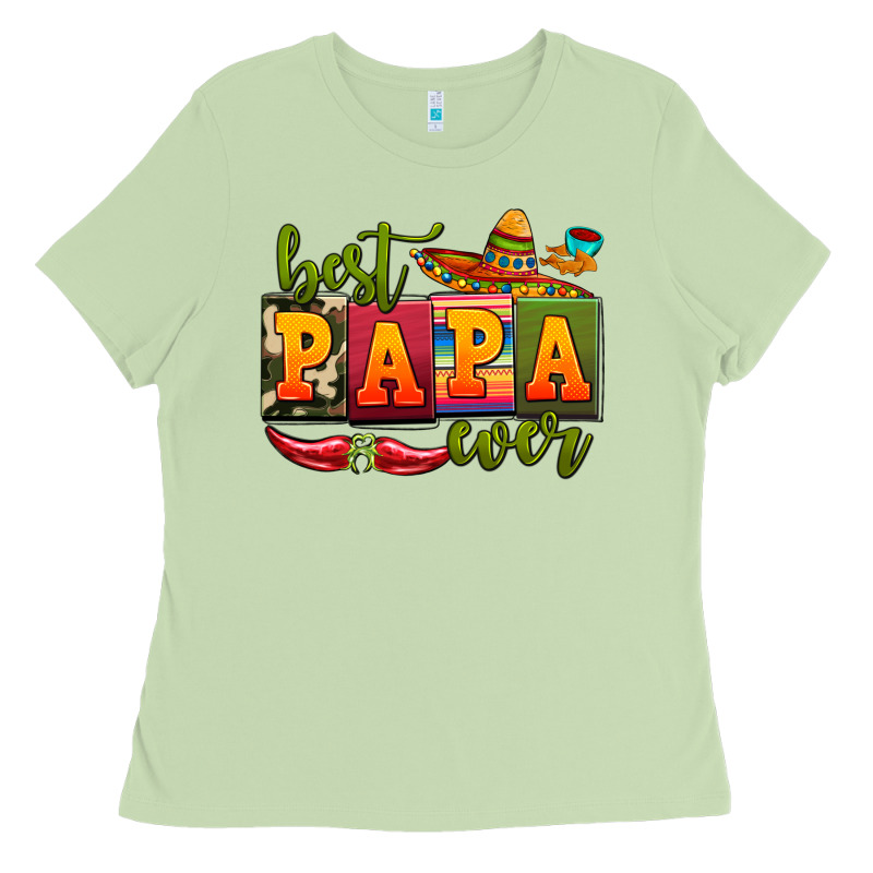 Best Papa Ever Ladies Tee by AdoDesignShop | Teevron